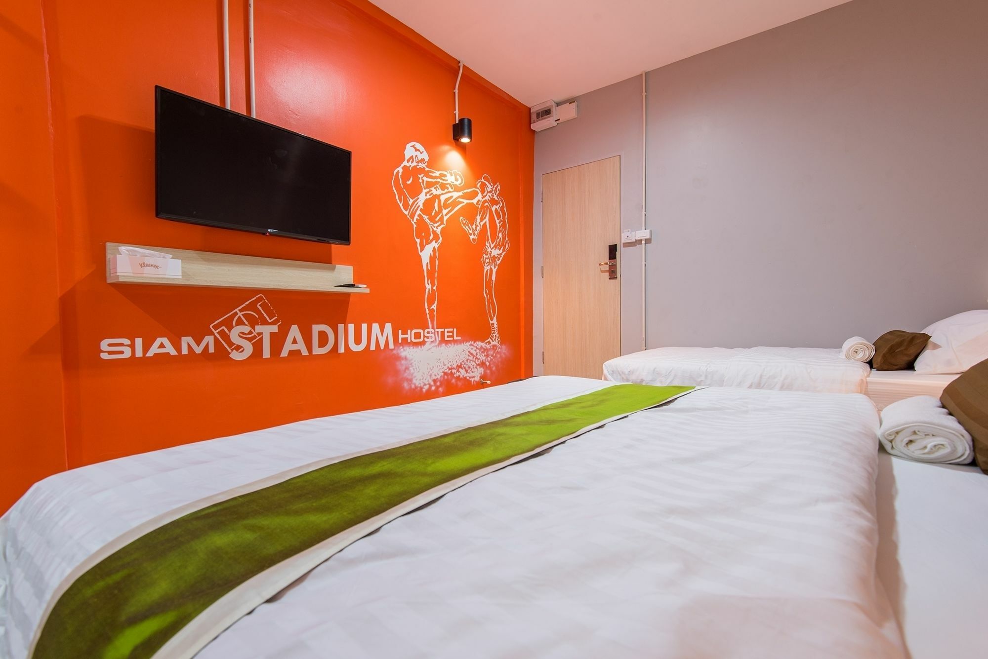 Siam Stadium Hostel Bangkok Luaran gambar